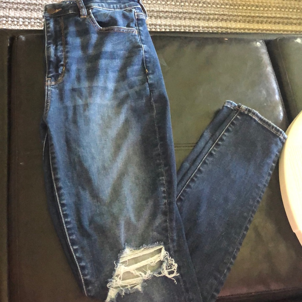 American Eagle super high rise jegging!